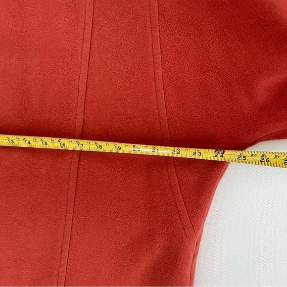 Maldone Chic Women's Wool Vintage Blend Coral Coat - 12 - Picture 10 of 11